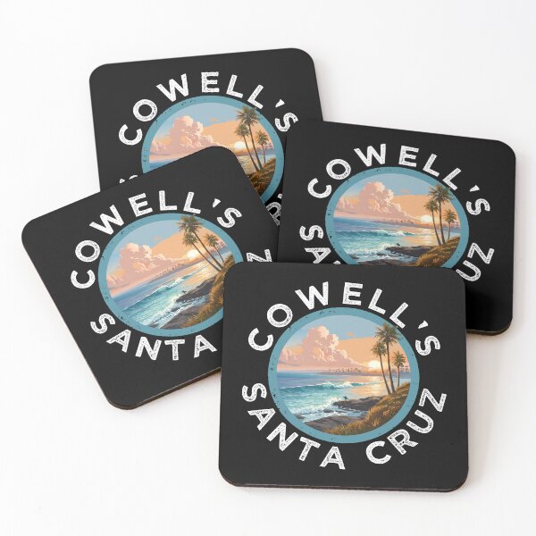 Item preview, Cowell's – Santa Cruz (with White Lettering) designed and sold by VelvetRoom.