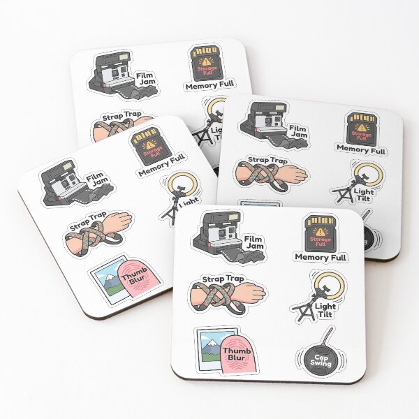Item preview, Party Photography Disasters Sticker Pack - Camera Fails designed and sold by SimpleP.