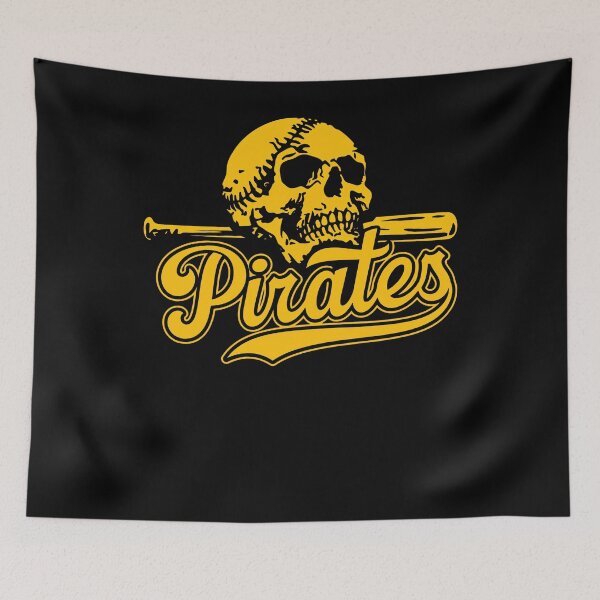 Item preview, Pirates Skull on Bat designed and sold by chanarogersaa.