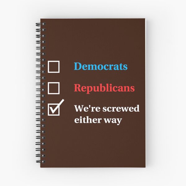 Item preview, Election Ballot - We're Screwed for Dark t's designed and sold by BlueEyedDevil.