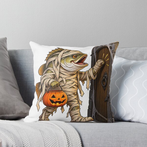 Item preview, Fishy Mummy Knocks on Halloween designed and sold by saadzoro07.