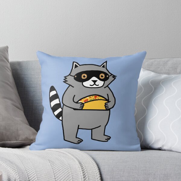 Item preview, Funny Raccoon and Taco designed and sold by ellenhenry.