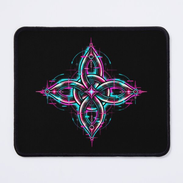 Item preview, Witches Knot – Cyber Occult Protection Sigil designed and sold by JupiterGlitchEmpire.