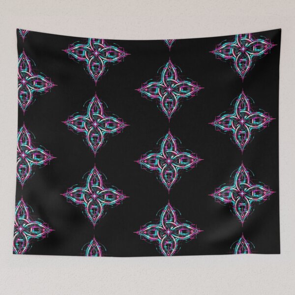 Item preview, Witches Knot – Cyber Occult Protection Sigil designed and sold by JupiterGlitchEmpire.