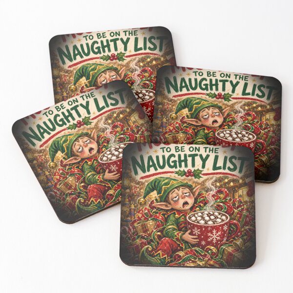Item preview, Most Likely To Be On The Naughty List Elf All Over Print designed and sold by Ember Lane Designs.