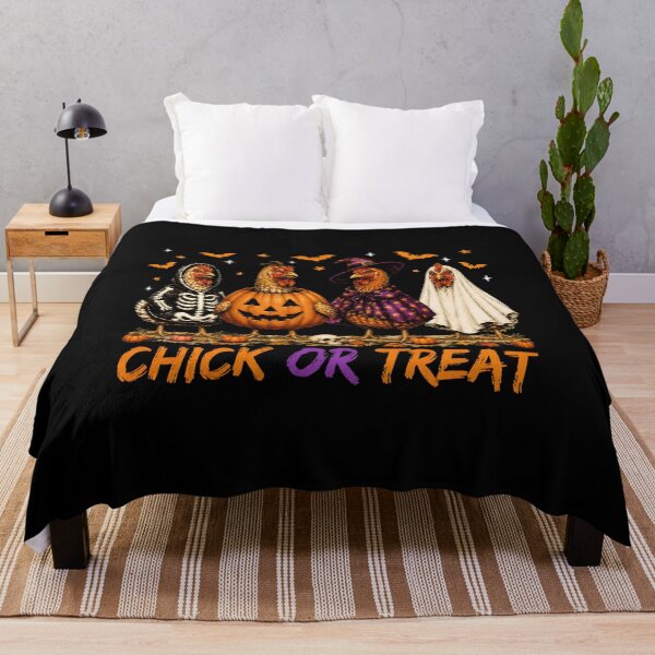 Item preview, Chick Or Treat Halloween Chicken Costume Design designed and sold by Dmo3HarkoArt.