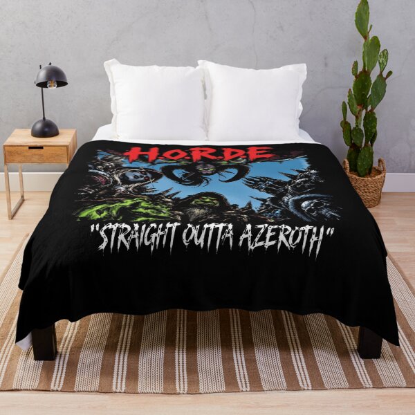 Item preview, Horde Straight Outta Azeroth NWA Parody World of Warcraft Graphic Tee designed and sold by chanarogersaa.
