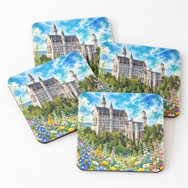 Item preview, Germany — Neuschwanstein Castle — Autumn Magic in Bavaria. designed and sold by DibujandoPorfa.