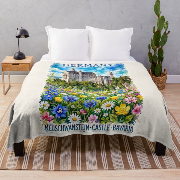 Item preview, Germany — Neuschwanstein Castle — Autumn Magic in Bavaria. designed and sold by DibujandoPorfa.