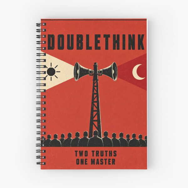Aperçu de l'œuvre Doublepensée — Deux vérités, un maître créée et vendue par screenpromos.