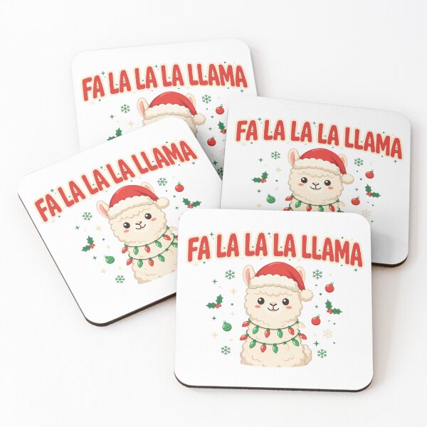 Item preview, Fa La La La Llama Christmas Shirt - Cute Llama Holiday Graphic designed and sold by Gurrteg.