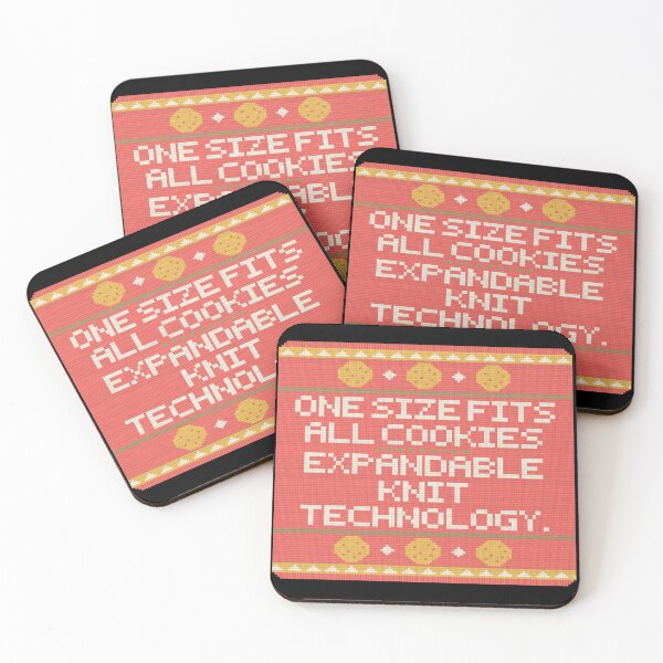 Item preview, One Size Fits All Cookies Expandable Knit-Look designed and sold by T-J-WHATEVER.
