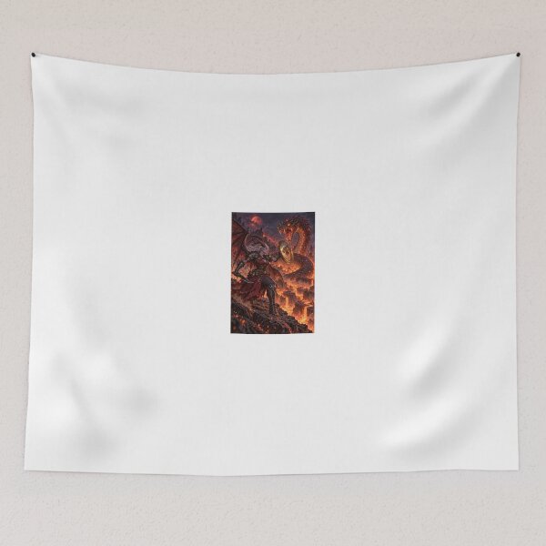 Item preview, Warrior with Golden Shield and Basilisk Dragon designed and sold by CathryneDelamort.
