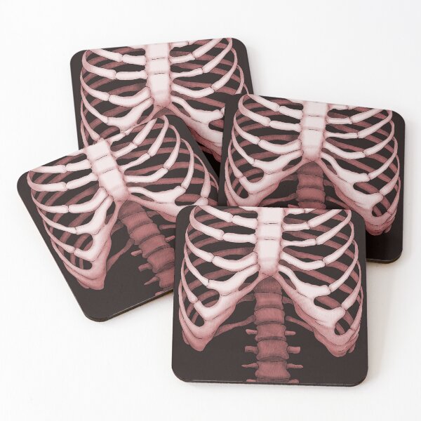 Item preview, Semirealistic rib cage -Dark Red- designed and sold by Houst-cn.