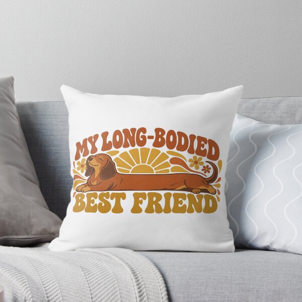 Item preview, Retro 70s Dachshund My Long Bodied Best Friend designed and sold by EddMen.