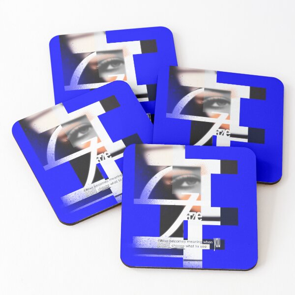 Item preview, Gaze – Noise Becomes Meaning Editorial Collage designed and sold by Pink&Blue  @pink.and.blue_studio.