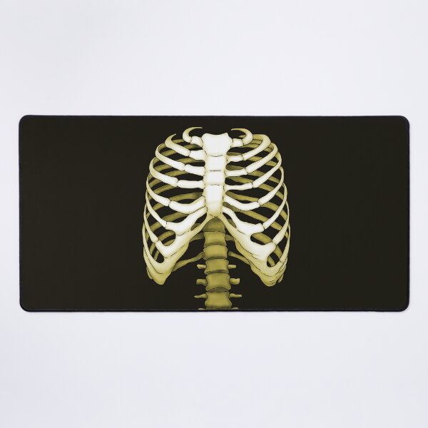 Item preview, Semirealistic rib cage -Yellow- designed and sold by Houst-cn.