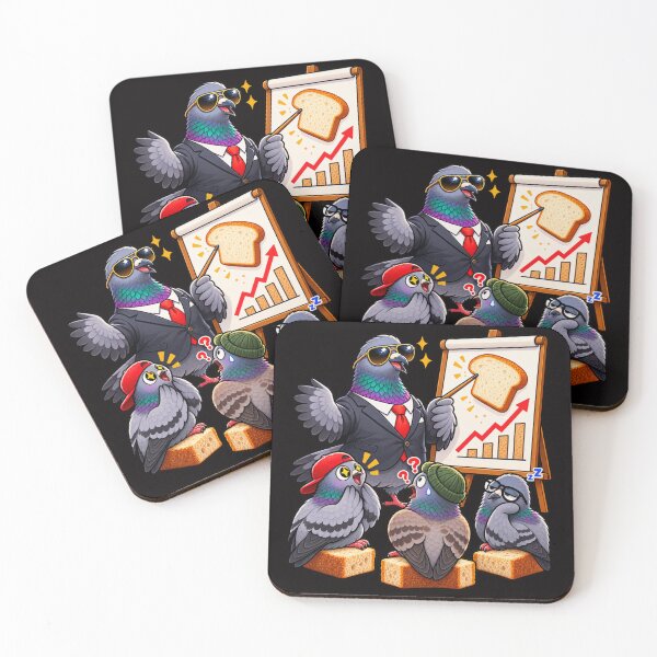 Item preview, Pigeon Business Meeting designed and sold by Tadeusz1.