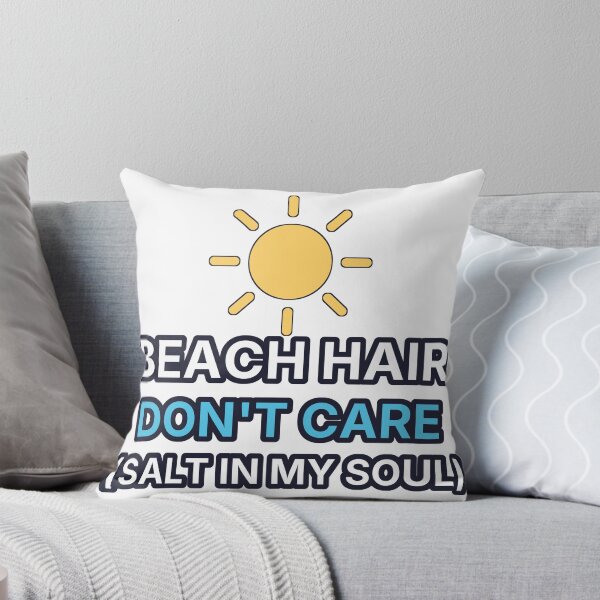 Item preview, Beach Hair Don't Care Salt In My Soul Funny Summer designed and sold by Lazarescu.