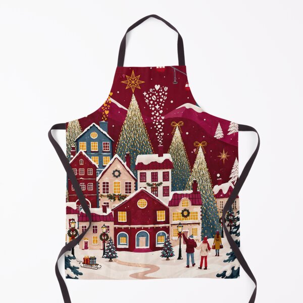 Item preview, Winter Village Wonderland designed and sold by behappyandrelax.
