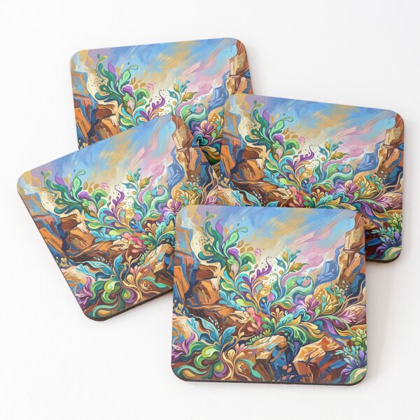 Item preview, Swirling Colors Between Rocky Worlds designed and sold by Sigtrix.