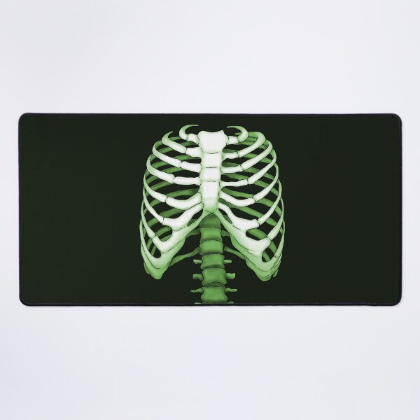 Item preview, Semirealistic rib cage -Green- designed and sold by Houst-cn.