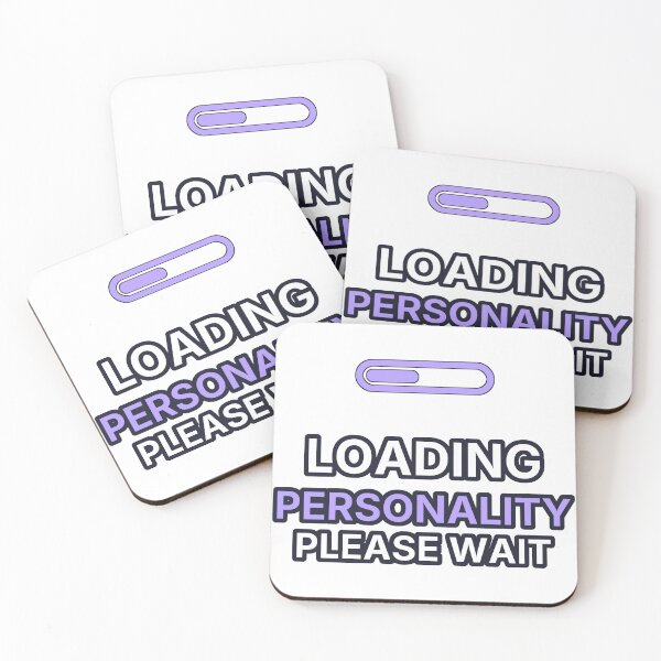 Item preview, Loading Personality Please Wait Funny Introvert designed and sold by Lazarescu.