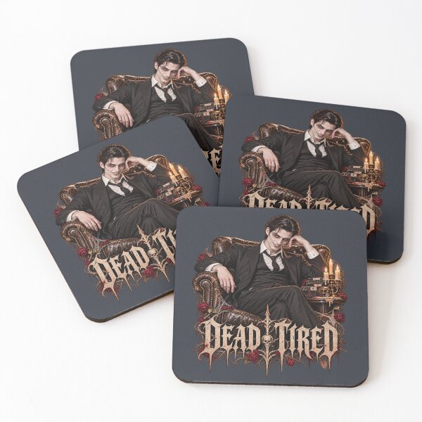Item preview, Dead Tired - Funny Skeleton Dark Humor Gothic Design designed and sold by azule1.