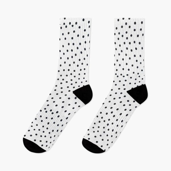 Item preview, Black and White Polka Dots Minimalist Pattern designed and sold by Hananiah Merch.