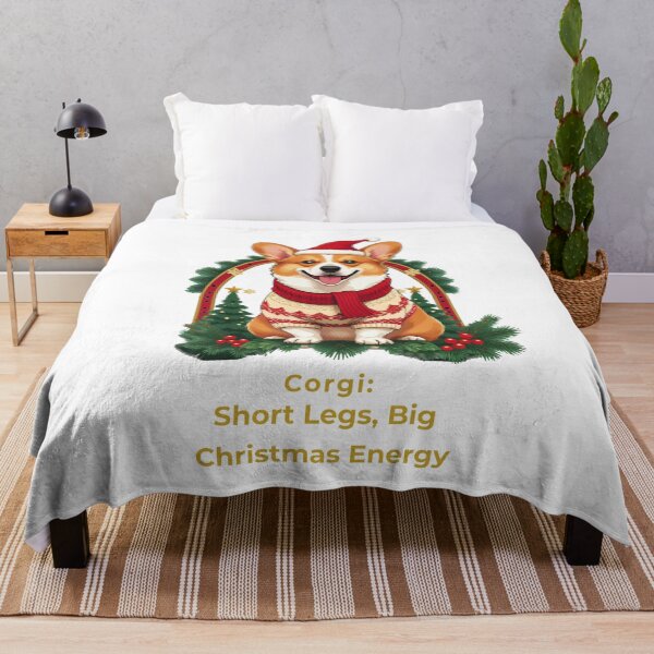 Item preview, Corgi Christmas - Short Legs Big Energy designed and sold by VEXA88.