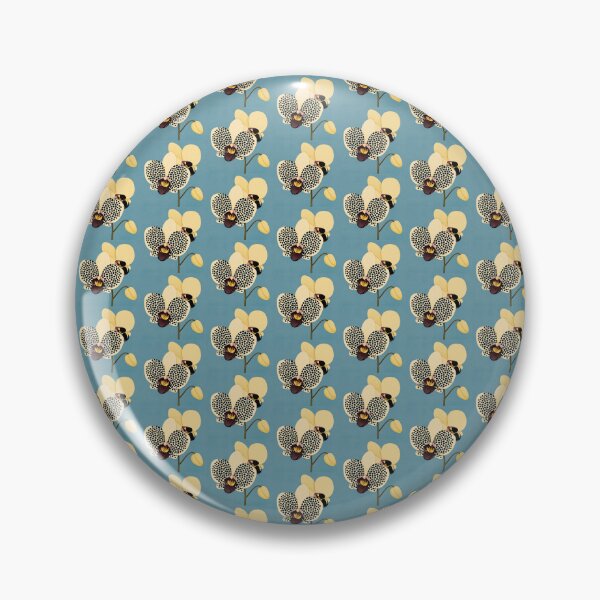 Item preview, Stylised Orchid of Guatemala Pattern designed and sold by Soft Oddity.