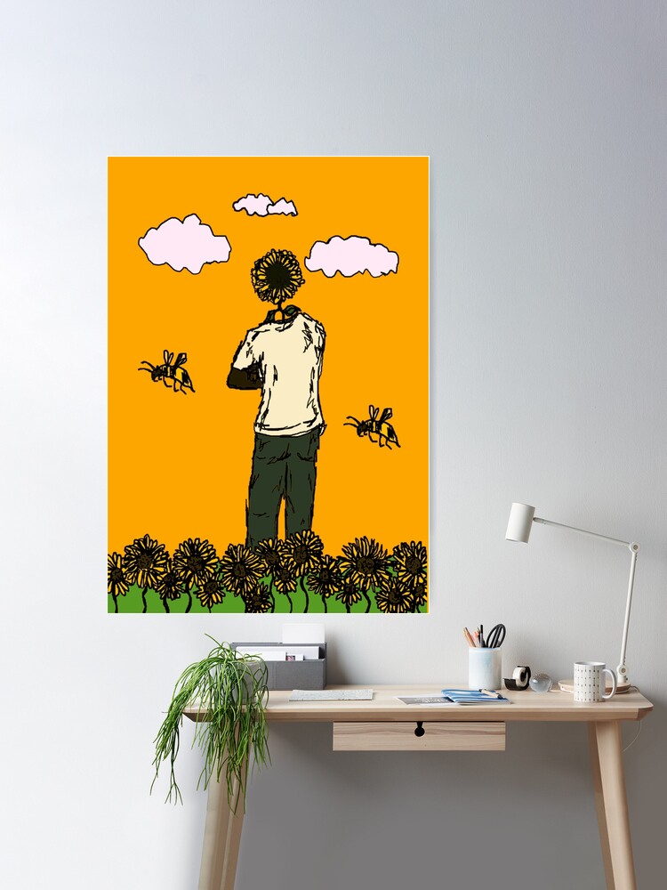 Tyler The Creator Minimalist Flower Boy Album Poster – Aesthetic Wall Decor