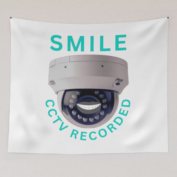 Item preview, Smile, CCTV Recorded designed and sold by FiberatWorkTechs.