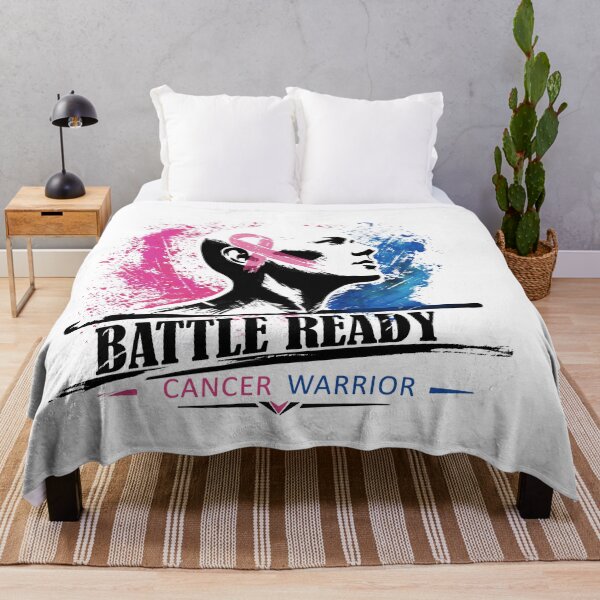 Item preview, Battle Ready Cancer Warrior - Breast Cancer Awareness designed and sold by Carola_Zain_Text_und_Illustration.