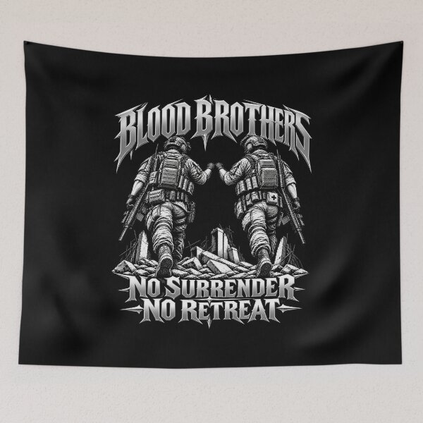 Item preview, Blood Brothers No Surrender Military Brotherhood designed and sold by EUROZIA.