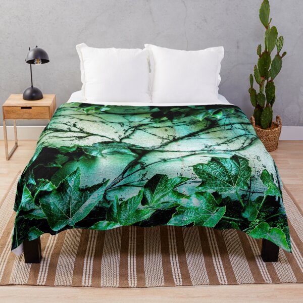 Item preview, Emerald Green Ivy – Moody Botanical Photography, Dark Academia Nature Art designed and sold by Visual Arts Dominika Cybuch.