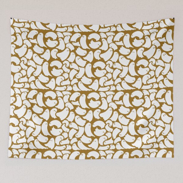Item preview, Pattern of adorable ghosts -Yellow- designed and sold by Houst-cn.