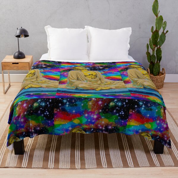 Item preview, The Buddha Under Cosmic Skies designed and sold by MongLongStudio.