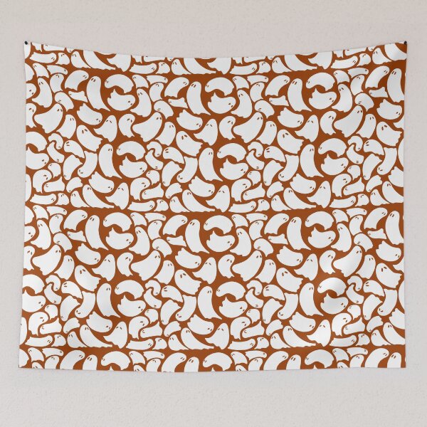 Item preview, Pattern of adorable ghosts -Orange- designed and sold by Houst-cn.