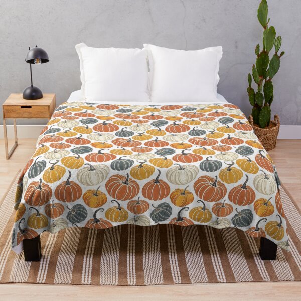 Item preview, Nordic Harvest Pumpkins | Scandinavian Autumn Folk designed and sold by Shuga-Design.