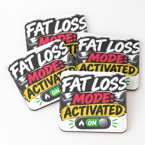 Item preview, Fat Loss Mode Activated Fitness Motivation Gym Workout Design designed and sold by The Happiness Market .