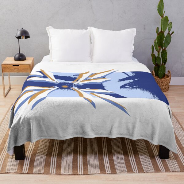 Item preview, Cybernetic Abstract Blue Eye Floral Burst Art designed and sold by Comfy-Clo.