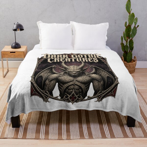 Item preview, Dark Gothic Gargoyle Demon Fantasy Metal Art designed and sold by BAAKSHOP.