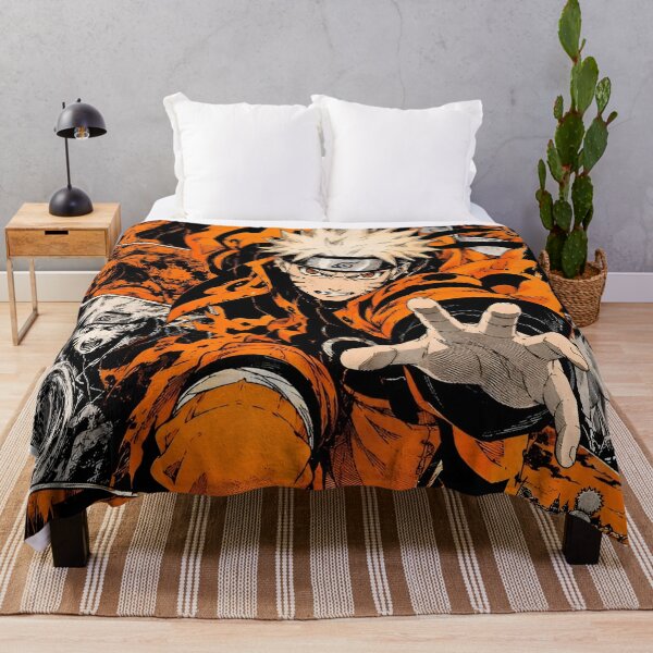 Item preview, Orange Ninja Warrior – Nine Tailed Fox Anime Manga Collage designed and sold by Dyan4.