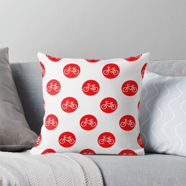 Item preview, maillot a pois rouges cycling bike tour pattern designed and sold by Colorfulman.
