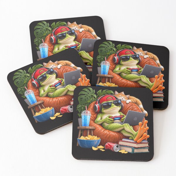 Item preview, Lazy Frog Gaming Day designed and sold by Tadeusz1.