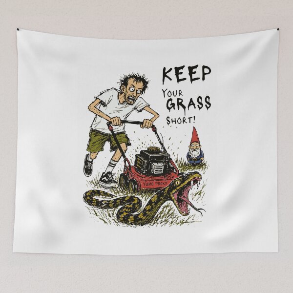 Item preview, Keep Your Grass Short - YUKO PROXY Graphic designed and sold by YukoProxy.