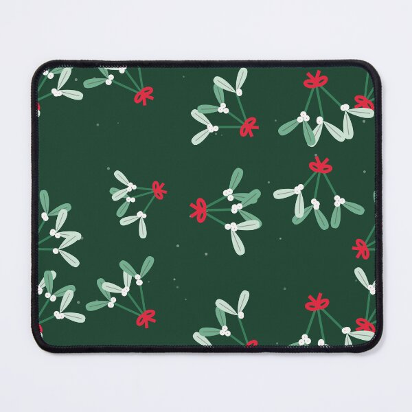 Item preview, Mistletoe Seamless Pattern - Peppermint Mistletoe In A Sweet Palette designed and sold by cute-animals99.