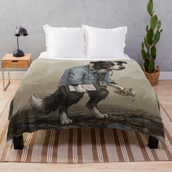 Item preview, Funny Border Collie Project Manager Office Burnout Art designed and sold by Englandbear.