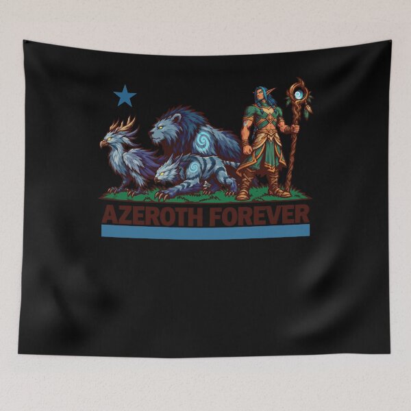 Item preview, Azeroth Forever Skyborne Druid Shapeshift Forms World of Warcraft Graphic designed and sold by chanarogersaa.